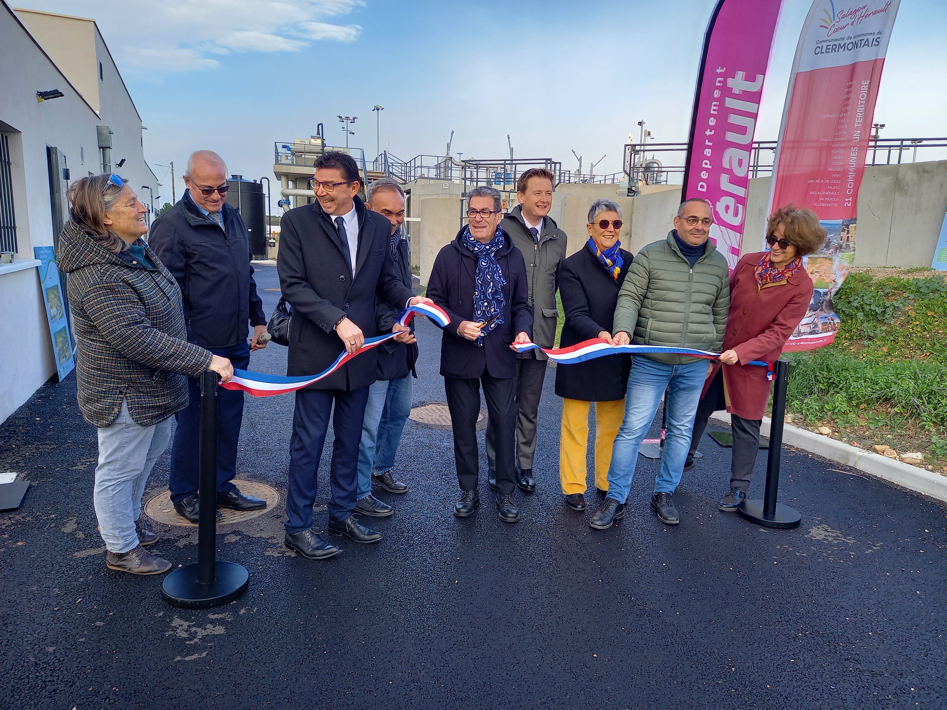 le-pole-de-l-eau-et-la-sation-d-epuration-de-paulhan-inaugures-par-le-clermontais