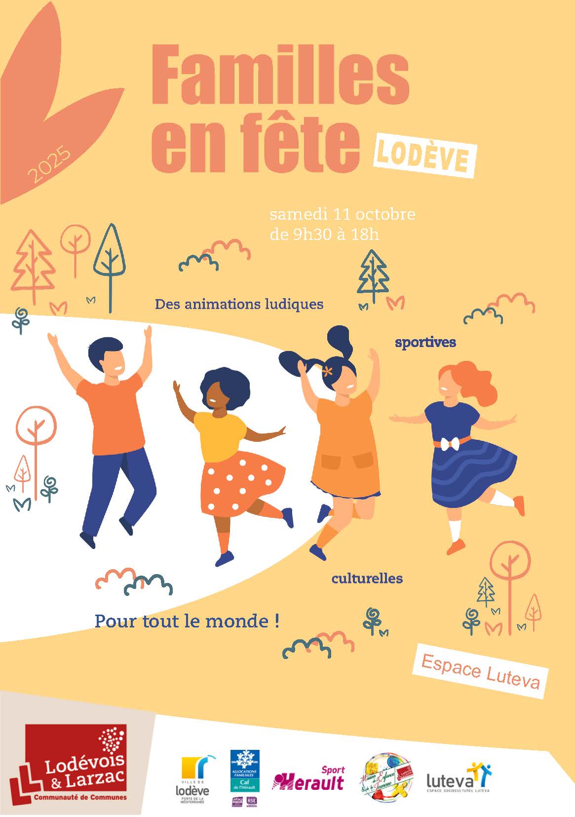 FAMILLES EN FETE A LODEVE AVEC LA CC LODEVOIS LARZAC