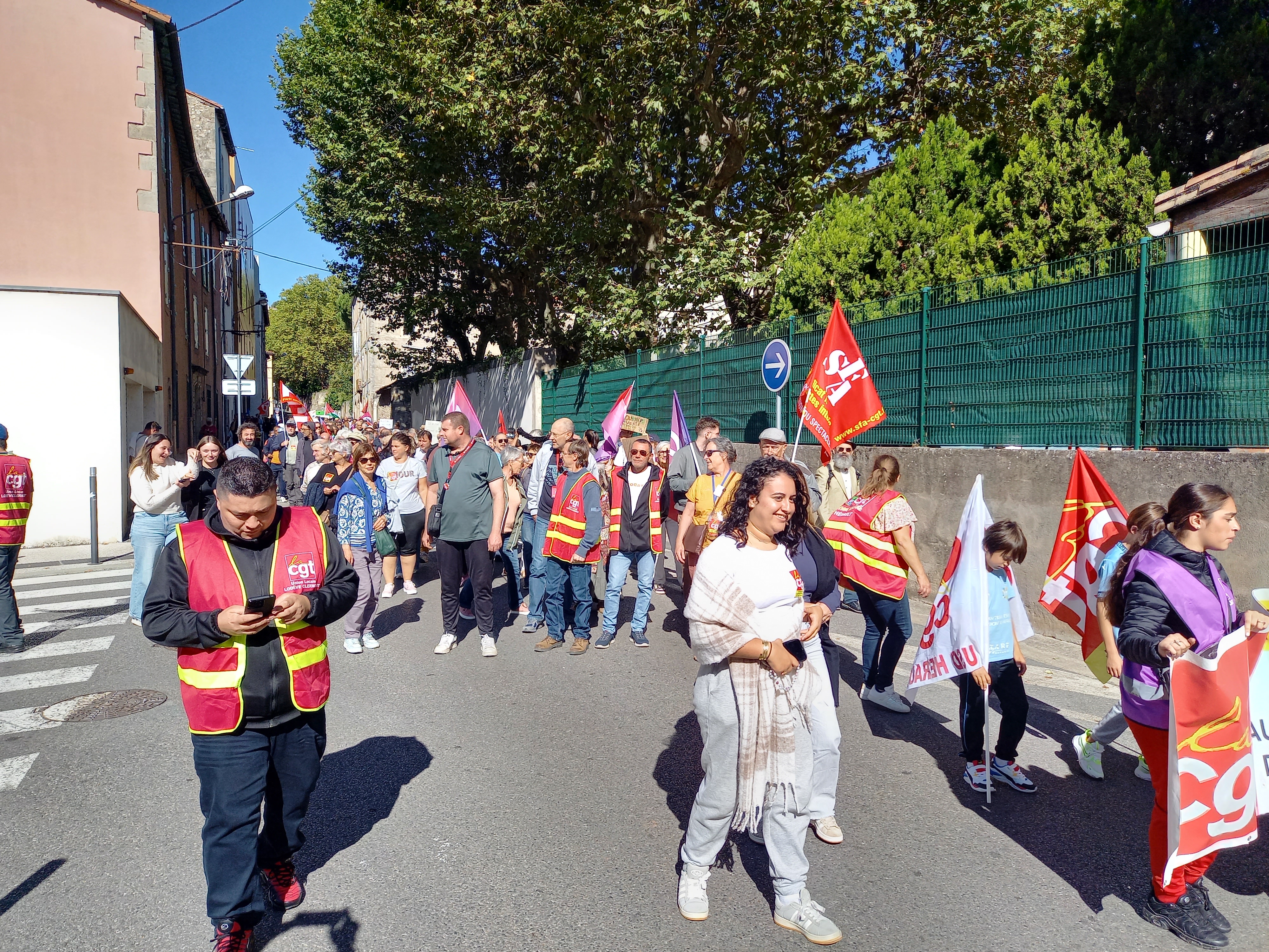 MOBILISATION INTERSYNDICALE A LODEVE