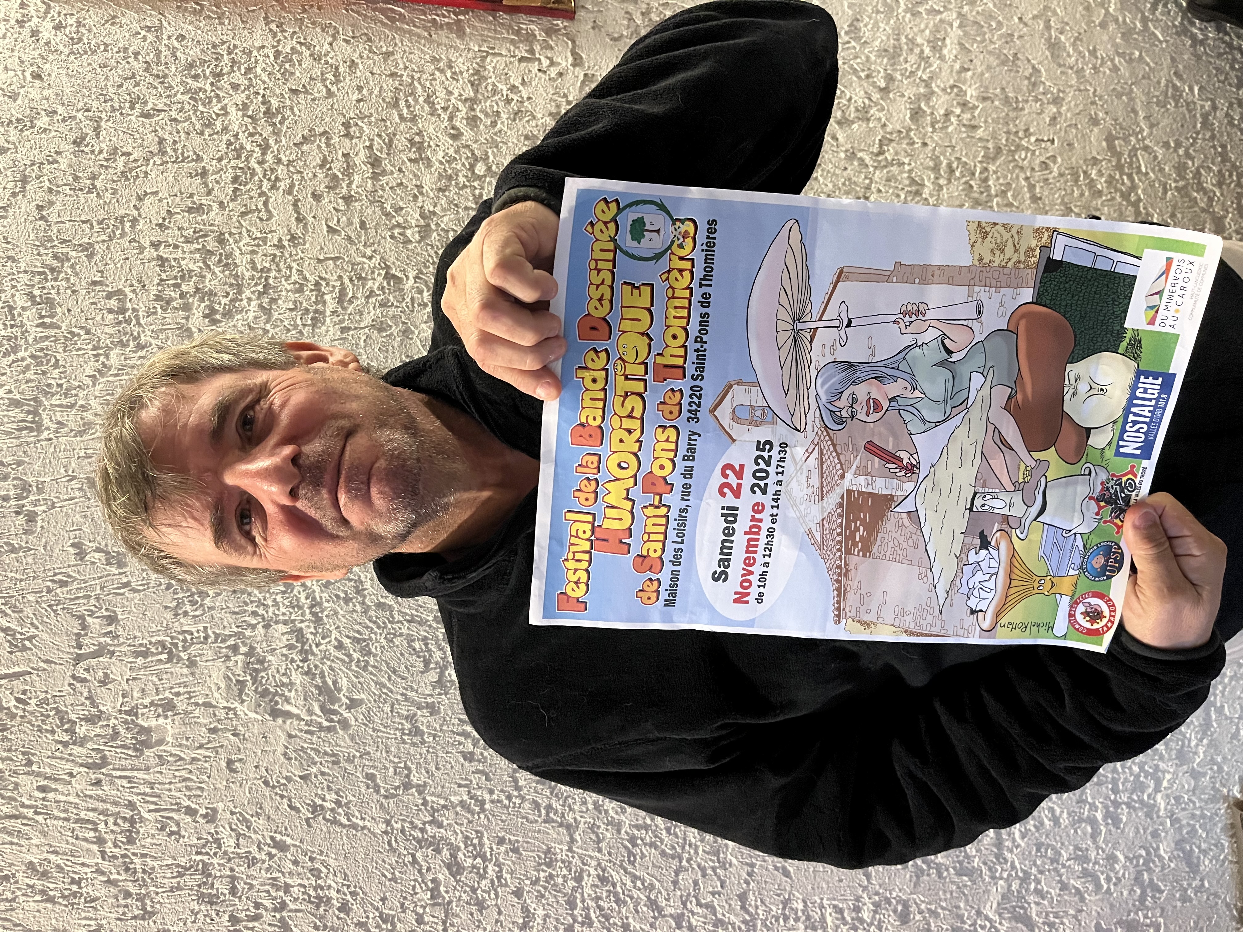 FESTIVAL DE LA BD HUMORISTIQUE À ST PONS DE THOMIÈRES