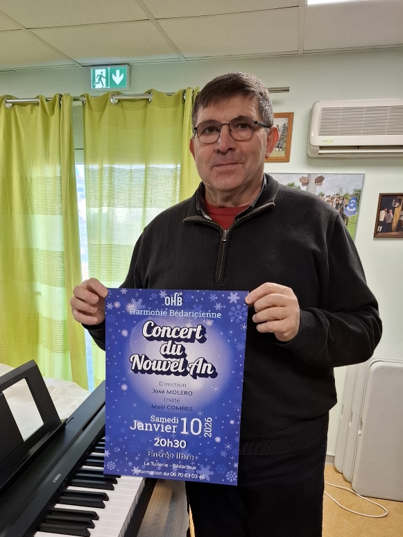 CONCERT DU NOUVEL AN POUR L'HARMONIE DE BEDARIEUX