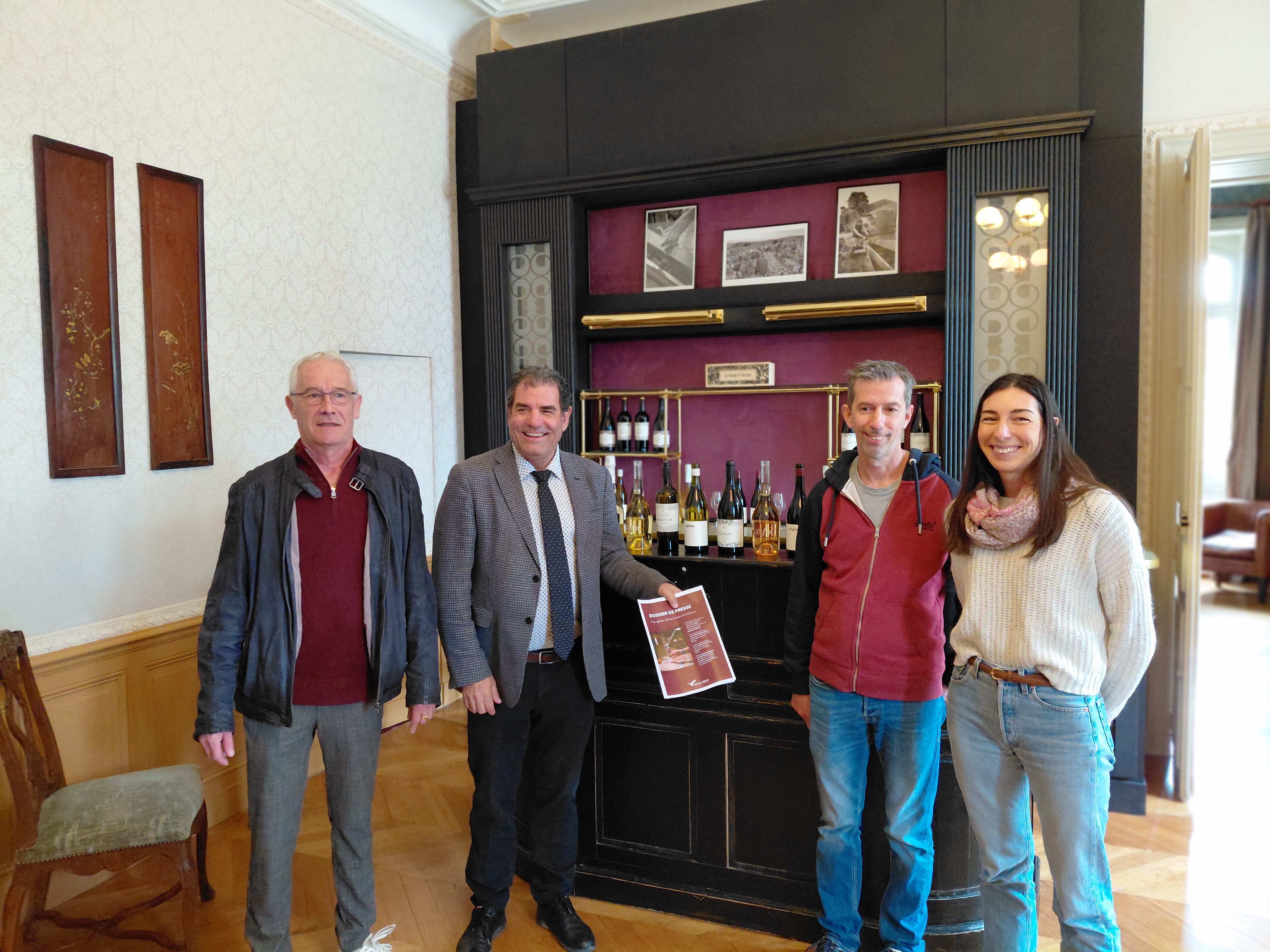 CHATEAU CAPION ACCUEILLE LE CONCOURS DES VINS DE LA CCVH