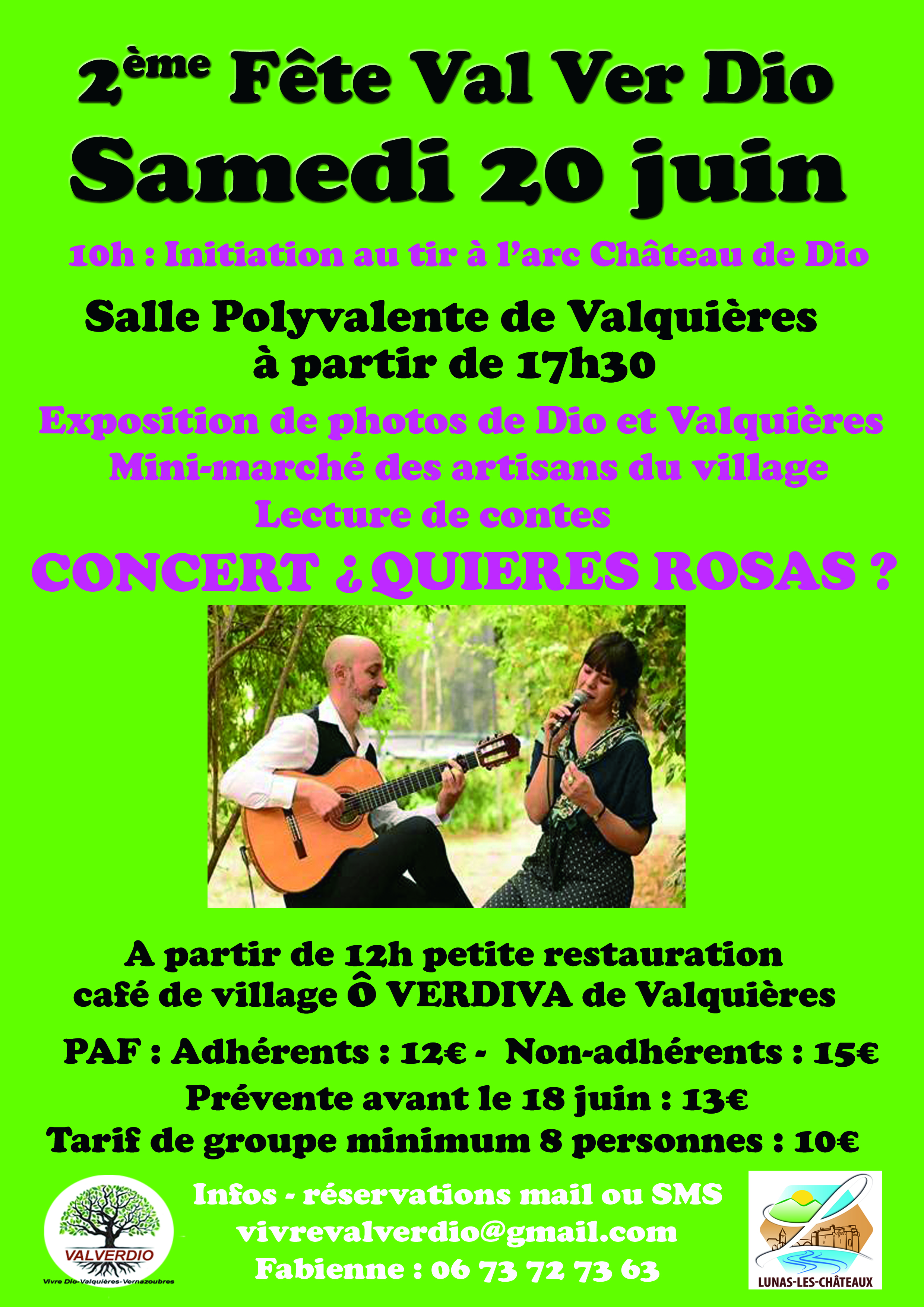 2 ÈME FÊTE VAL VER DIO À DIO ET À VALQUIÉRES