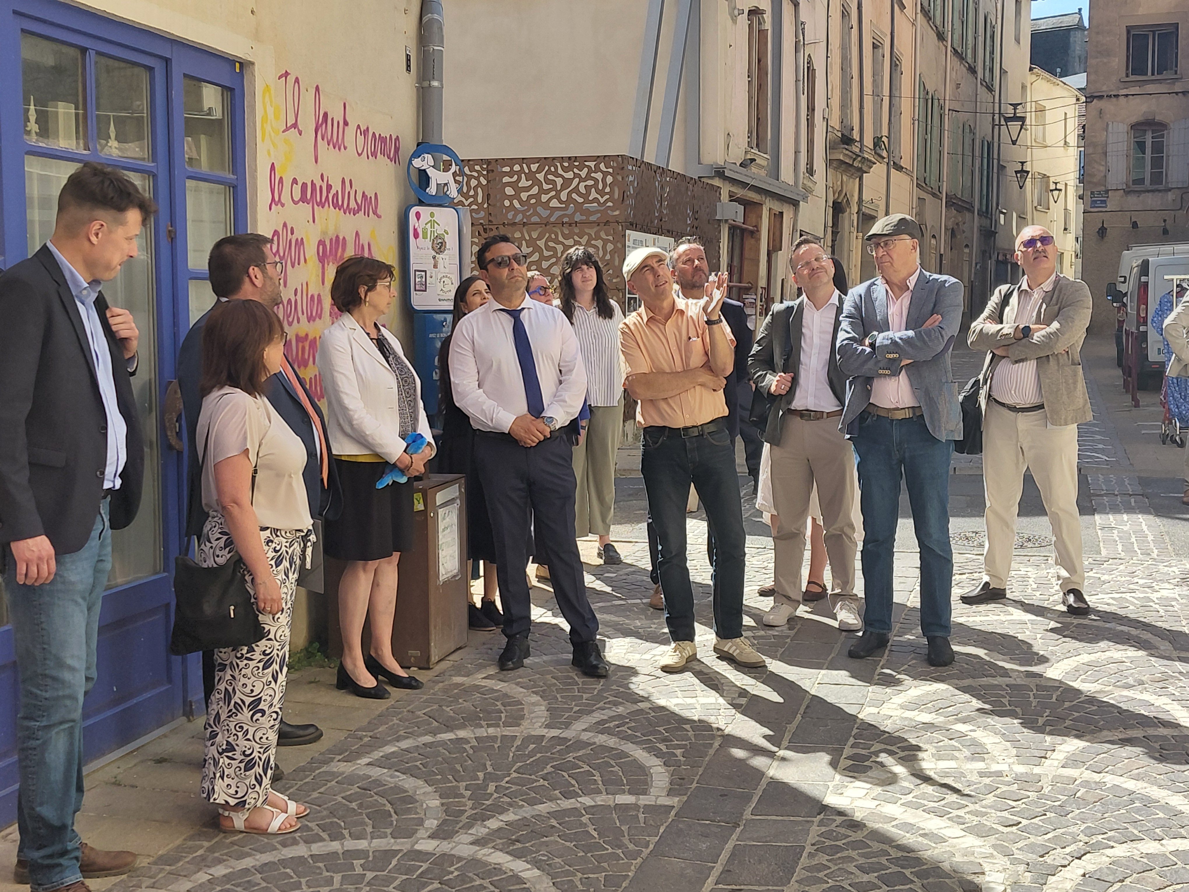 LA PRÉFÈTE VISITE LODEVE 