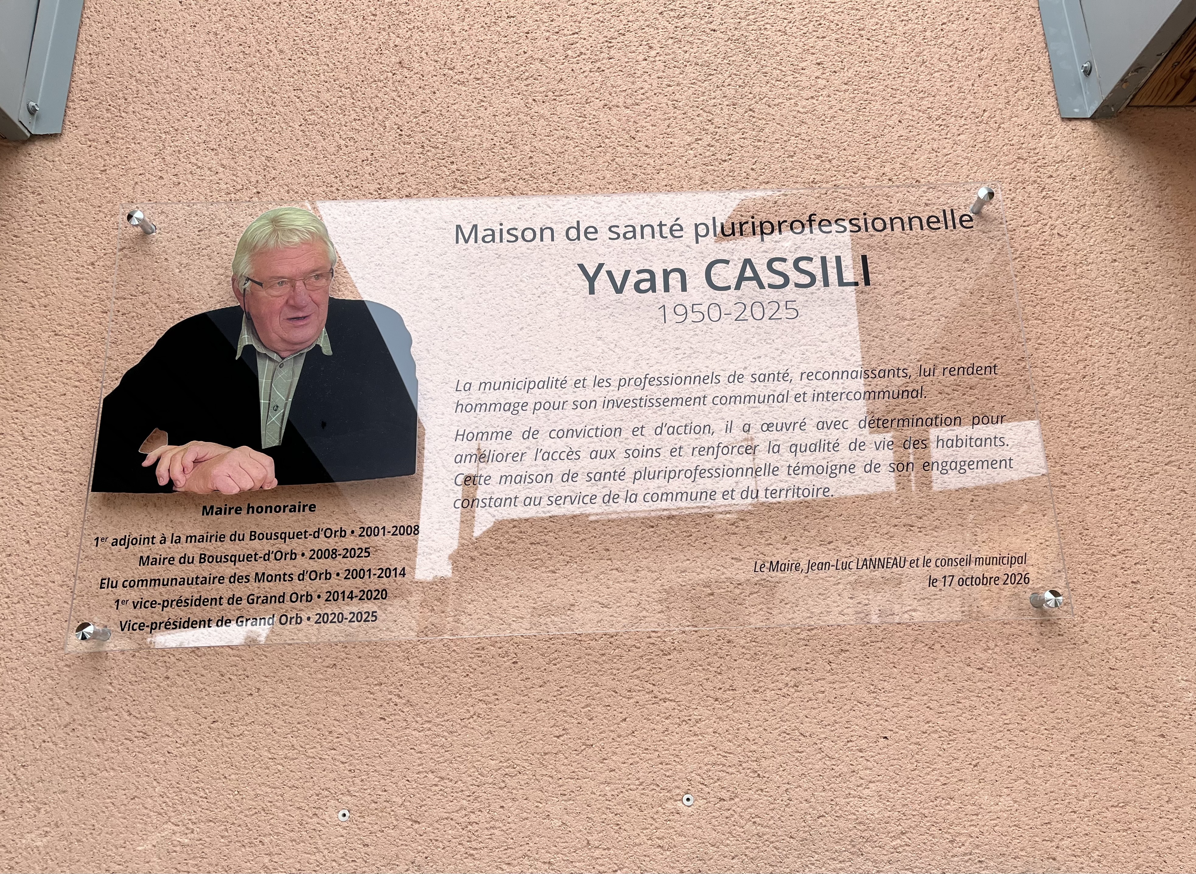 MAISON DE SANTE YVAN CASSILI AU BOUSQUET D'ORB