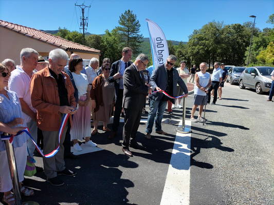 Inauguration aire camping car