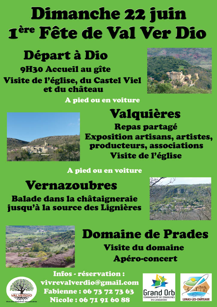 NOUVELLE ASSOCIATION VIVRE VAL VER DIO