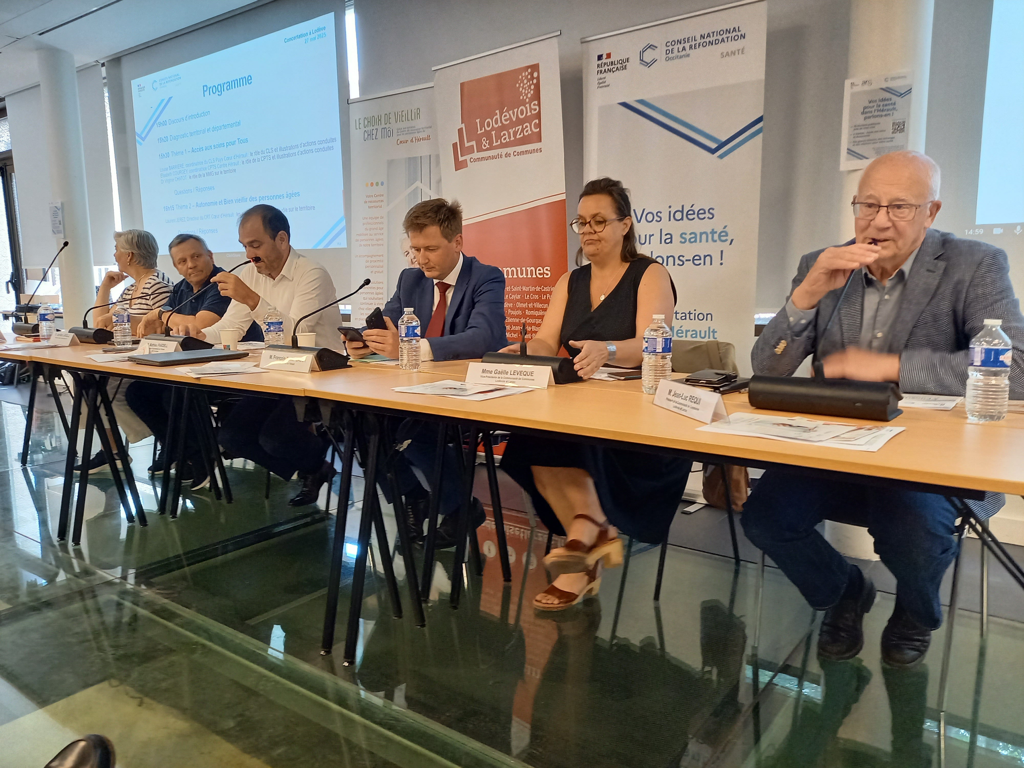RETOUR SUR LA REUNION DE L'ARS A LODEVE