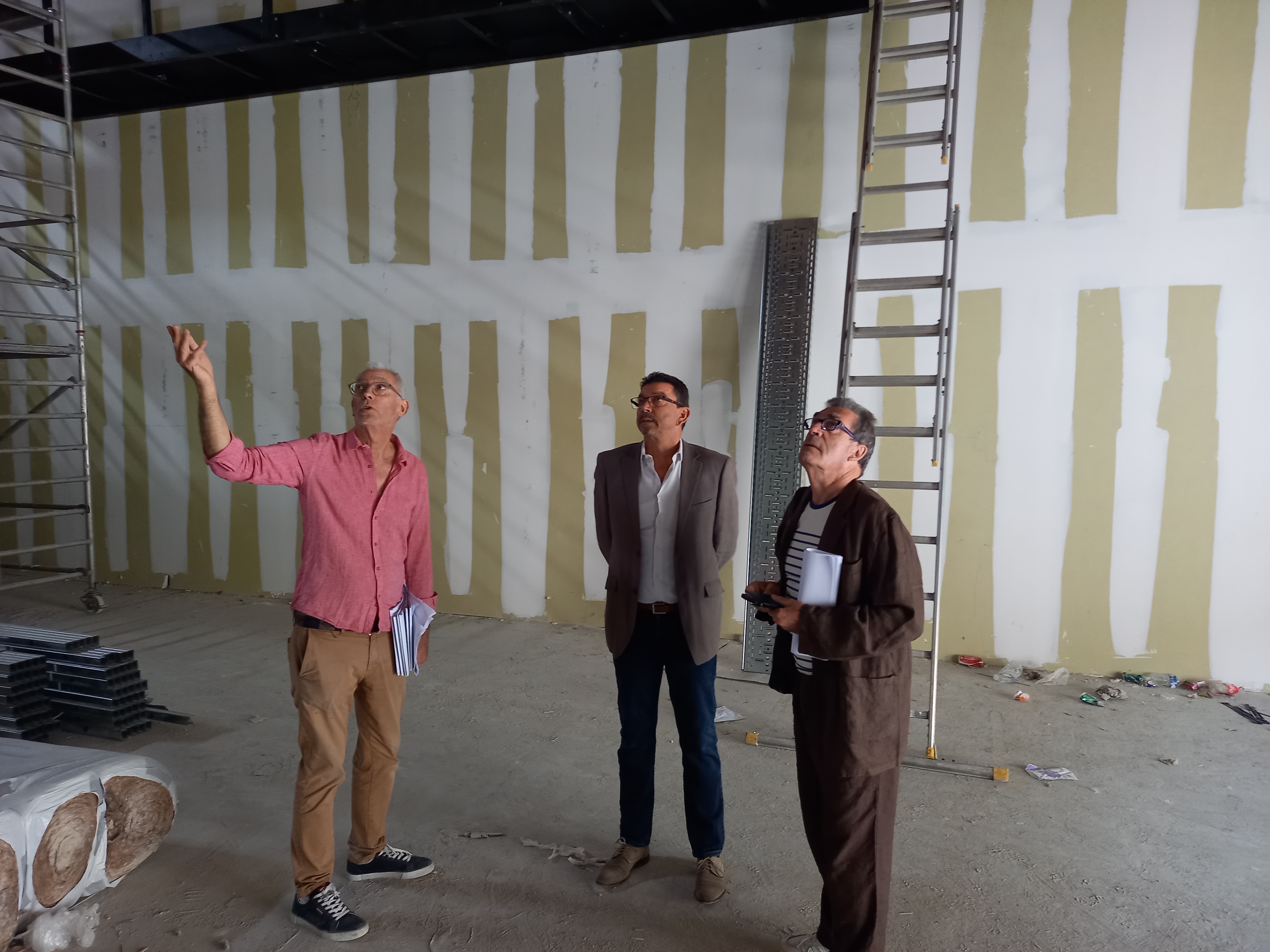 LE CHANTIER DU THÉÂTRE LE SILLON AVANCE