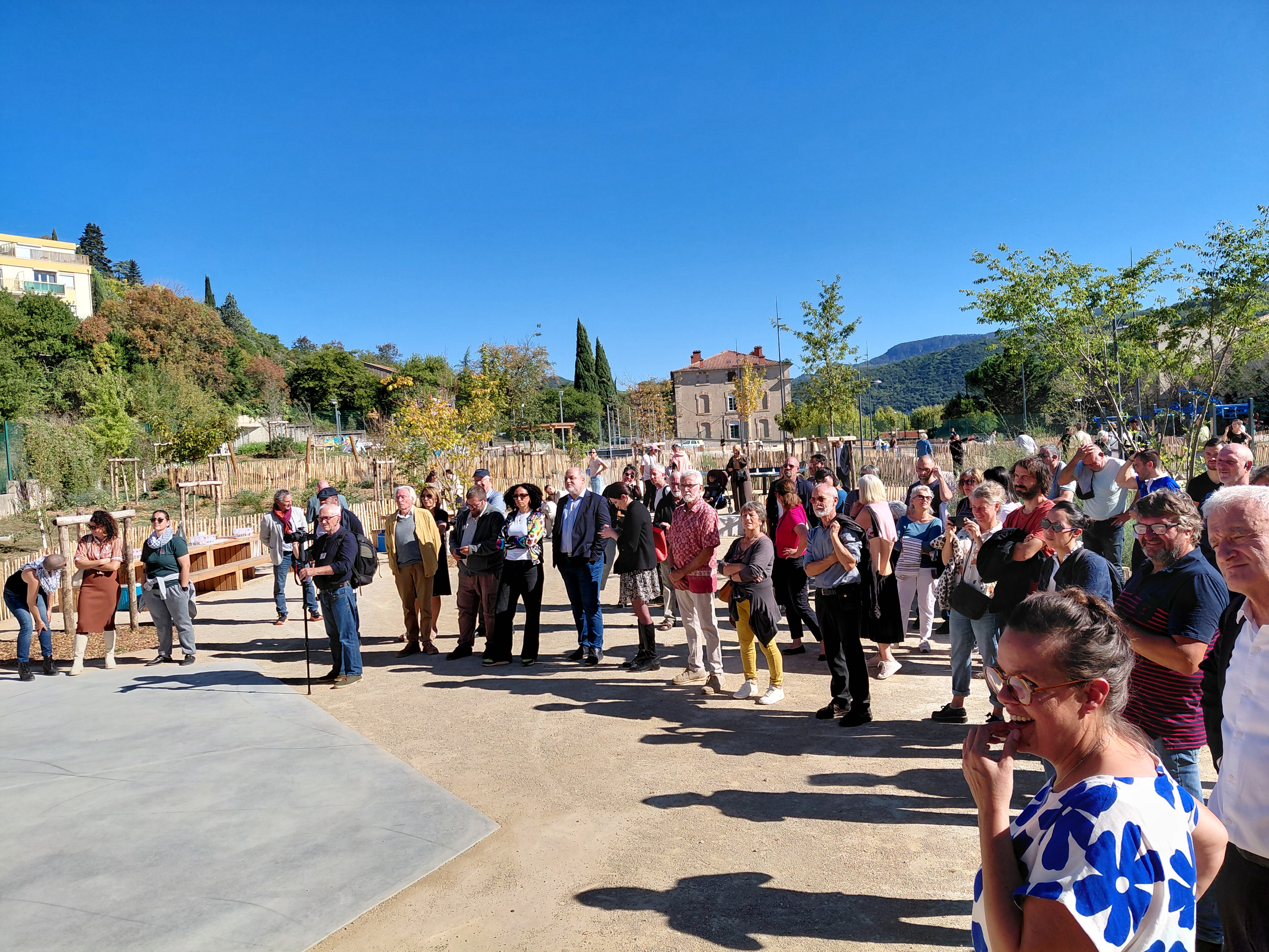LE PARC DU GREZAC INAUGURE