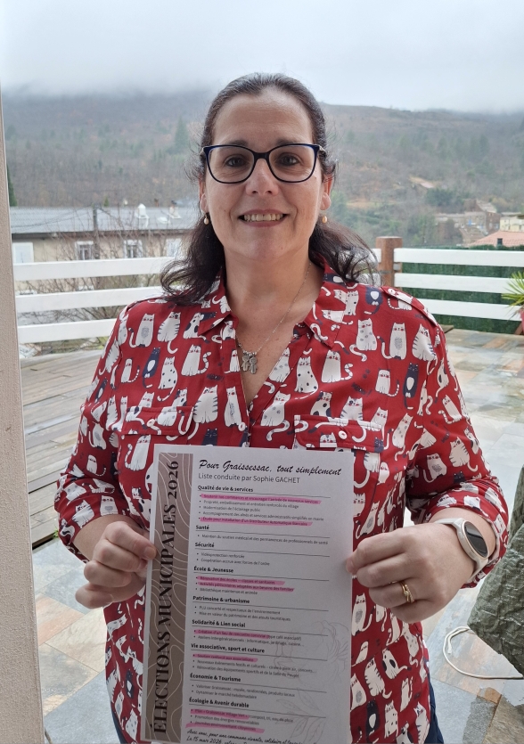 SOPHIE GACHET CANDIDATE A GRAISSESSAC SOPHIE GACHET CANDIDATE A GRAISSESSAC