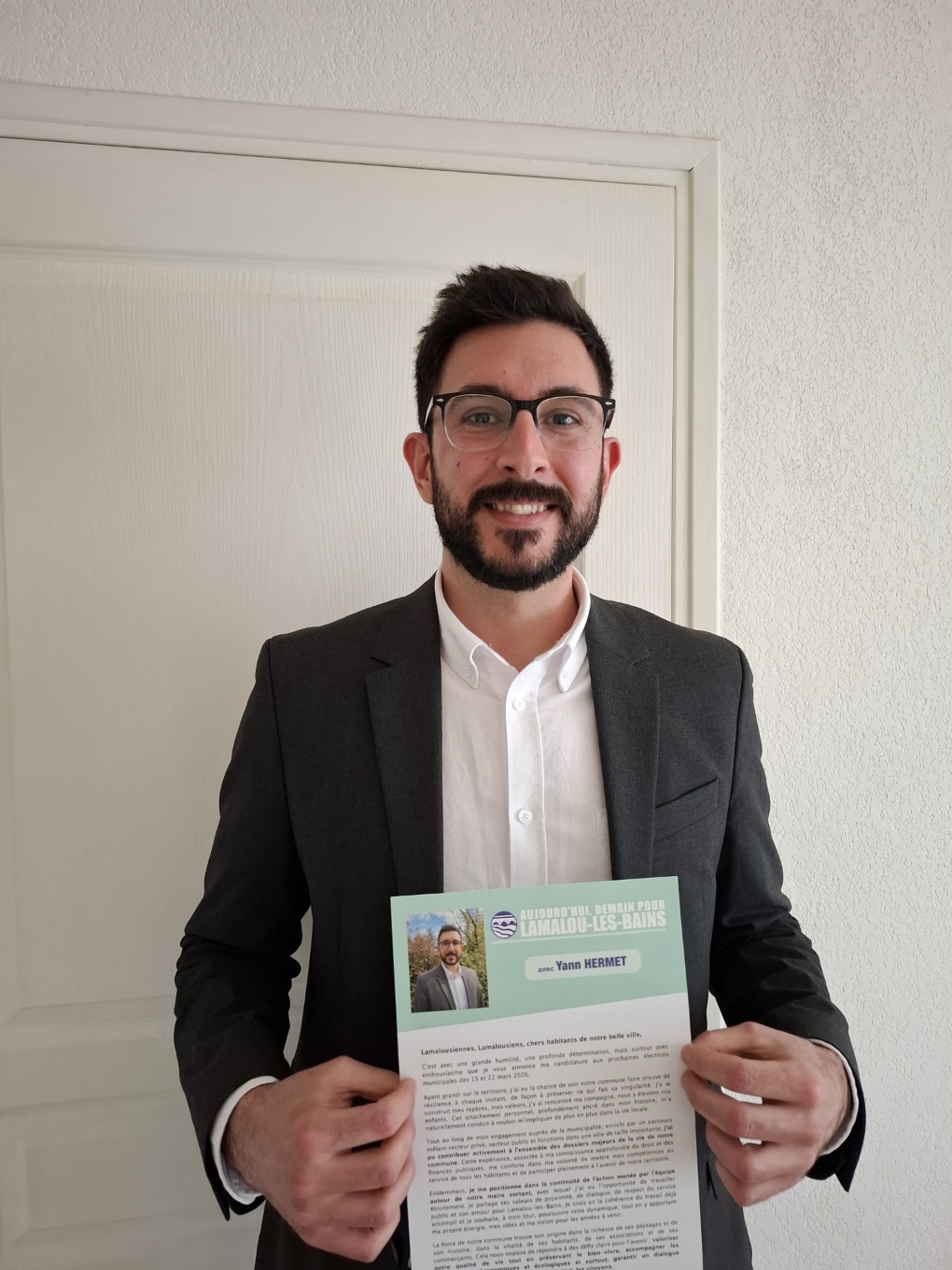 YANN HERMET CANDIDAT A LAMALOU